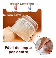 Lancheira Termica 3d Infantil Escolar Bolsa Mala Marmita Refeição
