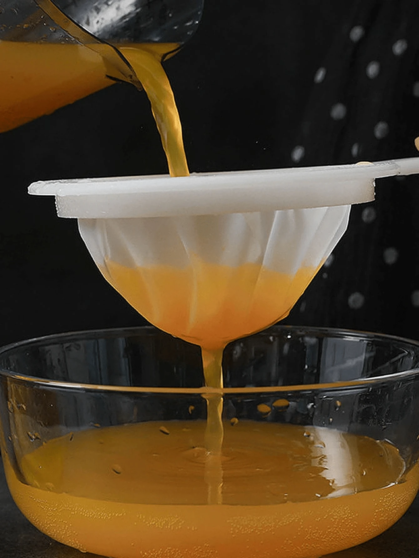 Soy Milk Strainer Filter Ladle, Ultra-Fine Household Juice Extractor ...