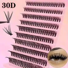 DIY Eyelash Extension Kit 200pcs Individual Lashes Cluster D Curl, 8-16mm Mix Lash Clusters With Lash Bond And Seal And Lash Applicator Tool For Self Application At Home Lash Clusters, Eyelash Clusters, Individual Eyelashes, Lashes, Fake Lashes