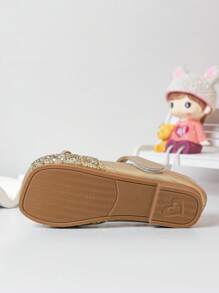 Beautiful Girl's Flat Bow Soft Bottom Shoes, Spring Summer