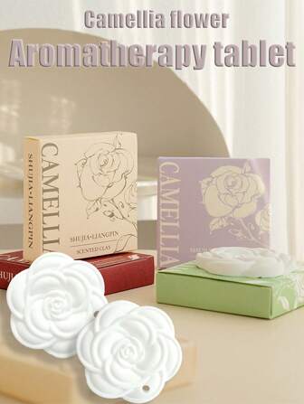 1/3/4 件山茶花香薰衣袋，悬挂式香薰架，适用于衣柜、卧室、家居，香气持久，颜色随机