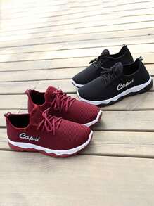 Zapatillas sin Cordones Transpirables Para Mujer, Zapatillas de Tenis, Zapatillas Ligeras Tanto para Hombre Como para Mujer, Suaves y Cómodos, Antides Lizantes y Resistentes al Desgaste, Transpirables, Zapatos Casuales Ligerosadecuados Para el Fitness al aire Libre, El trabajo y el Desgaste de la Vida Diaria. Zapatos Deportivos Bordados de Moda para Mujer. - Rojo - Ver 6