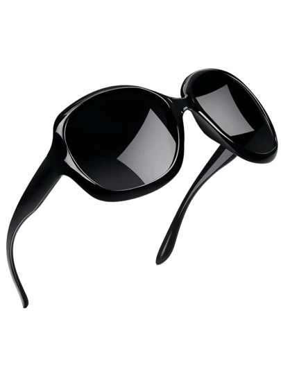 Modische extralarge Retro-Oversized-Fahrbrille für Damen für Sommer, Strand, Freizeit, Outdoor, Reise