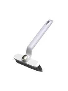 Cepillo de limpieza rotativo 2 en 1 - Plástico morado, cerdas duras a 360°, conector en forma de V, adecuado para baldosas de baño y limpieza de grietas, cepillo de limpieza de juntas de baño multifunción, cepillo de dientes para la limpieza de grietas del hogar 3 en 1 Multifuncional para baldosas, ranuras de puertas y ventanas, plumero, sin ángulos muertos decoración de baño del hogar Verano Regreso a la escuela