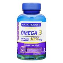 Omega 3 Catarinense 1000mg 120 Capsules (Fish Oil, EPA, DHA) - Others - View 1