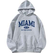 Women's Cute Hoodies Graphic Preppy Sweatshirts For Girls Long Sleeve Pullovers Fall Outfits With Pockets