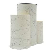 3-In-1 Knife Holder, Universal Knife Block, Knife Utensil Holder - 白色 - 查看 3