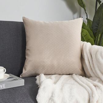 1 件欧式奢华风格高密度提花枕套（适合客厅、卧室、汽车、酒店、短视频、万圣节、圣诞节等节日，营造低调奢华氛围）