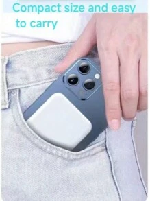 2024 Version Wireless Portable Charger, Mini 5,000MA And Power Bank Compatible With Magnetic Safety Battery Pack PD 20ww/USB-C Data Cable, Suitable For IPhone 16/15/14/13/12/11/10 Series, Universal Android Nfc Magnetic Charging Feature Phone
