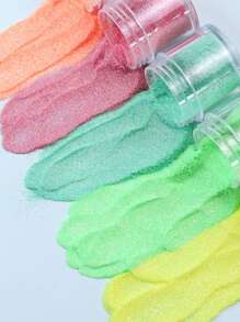 10 Bottles Shiny Iridescent Resin Glitter Filling Material, Sparkly Epoxy Resin Pigment Powder, For DIY Crafts, Jewellery, Epoxy Resin Shaker Filler - Multicolor - View 2