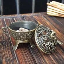 1pc Elephant Incense Burner, Metal Animal Elephant & Bird Shaped Incense Holder, Suitable For Spa, Yoga & Meditation, Home Decor & Unique Gift Idea, Incense Stand, Room Decor, Creative Incense Plate