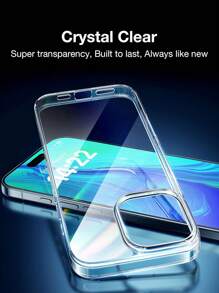 透明手机壳兼容 16 Pro Max 手机壳，[超薄] [防黄变] [防摔] 兼容 16 ProMax 手机壳，6.9 英寸，透明防水防震防刮 - 無色 - 查看 2