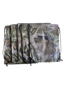 1 Bolsa de camuflaje, Mochila de camuflaje, Bolsa de cuerdas de camuflaje, Mochila de cuerdas de camuflaje, Bolsa ligera de camuflaje para viajes, deportes y gimnasio (13*17 pulgadas)
