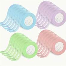 1/3/5 pièces de Bandes d'extension de cils hypoallergéniques - Tissu non tissé respirant, convient pour l'isolation des paupières supérieure et inférieure - Multicolore - Voir 12