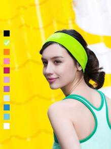 Diadema elástica de unicolor estilo explosión, ideal para yoga y deportes, banda para el cabello que absorbe el sudor, turbante, diadema ancha para hombre y mujer, ideal para fitness, running, yoga. Juego de diademas para decoración del hogar, baño, verano y vuelta al colegio.