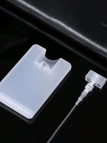 2/4入 20ml 可重複填充便攜式卡片噴霧瓶，適用於香水、洗手液與化妝品，含保護殼，旅行必備，適合旅行、學校、度假露營、度假用品、旅行配件、迷你香水，男女通用，海灘瓶 - 彩色 - 查看 8