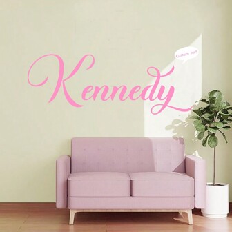 Customized Name Wall Stickers - Personalized Name Wall Decoration - Baby Room Decoration Wall Decoration - Children's Room Decoration Wall Stickers Suitable For Boys And Girls Room Decoration - Bedroom Decoration Name Stickers Gifts Birthday Graduation