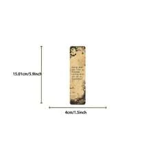 1 Set Of 30pcs Retro Dark Inspirational Quotes Bookmarks, Decorative Book Markers For Novels, Paintings, Reading Progress - Multicolor - View 2