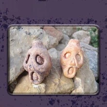 Demon Whistle Mini Strange Sound Ceramic Whistle, Stress Relief Howl Scream Whistle - Multicolor - View 9