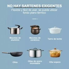 Parrilla De Gas Estufa De Mesa 4 Quemadores Acero Inoxidable - Plateado - Ver 4