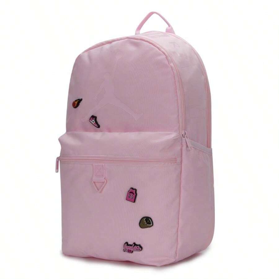 Jordan Unisex Casual Outdoor Backpack, Fashion Travel Hiking Sports Bag JD2423004AD-003 - Cherry Blossom Pink - View 1