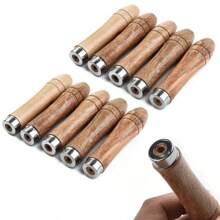 de Lima de madera, reemplazo de Collar de Metal fuerte para herramienta de artesanía de archivo, raspado de madera, pulido de carpintería, a prueba de óxido, 9cm, 10 piezas MDQY - 10 unidades - Ver 6