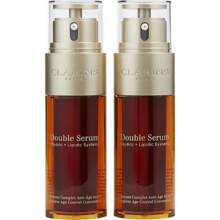 Clarins Cardamom, Thyme, Amalfi Lemon, Caraway, Patchouli Women Travel Set: 2 X Double Serum Complete Age Control Concentrate 50Ml/1.6Oz --2 Pcs 1987  1.6 Oz