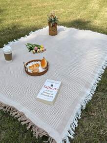 1pc Ins Style Picnic Mat,Picnic Blanket,Thickened Ins Style Outdoor Mat, Camping Picnic Cloth, Bohemian Carpet, Outdoor Windproof Cloak, Moisture-Proof Mat,Suitable For Outdoor And Home Use,Outdoor Picnic, Windproof Cloak, Table Cloth, Outdoor Decoration, Girlfriend Gift