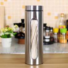 Living And Home Set Of 4 Stainless Steel Food Storage Containers - 4 Pcs Chrome - View 9