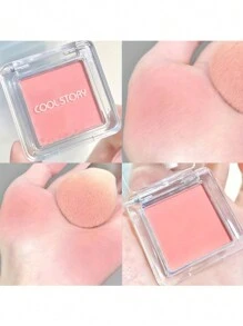 coolstory 4 色腮红盘 + 4 支腮红刷（A 套装），哑光效果，易于晕染，防水防汗，有助于提升肤色 - 四色腮紅組合一套 - 查看 5