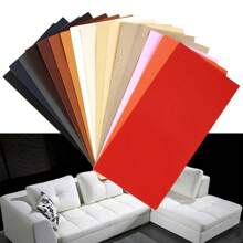 1pc 79inch Self-Adhesive Leather Repair Patch For Sofa Backrest, PU Fabric Patch, PU Leather Sticker, Restaurant Kitchen Decor Tablecloth Dining Chair Repair Sticker - Self-Adhesive Faux Leather Patch For Furniture, Sofa, Car Seats, Motorcycle Seats, Boat Seats, Couch, Loveseat Repair Kit