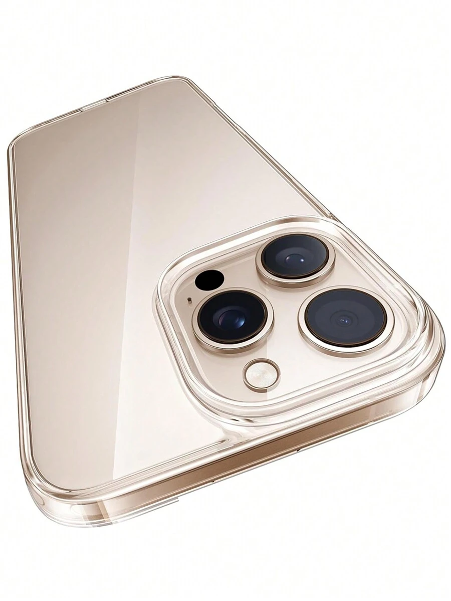 透明手机壳兼容 16 Pro Max 手机壳，[超薄] [防黄变] [防摔] 兼容 16 ProMax 手机壳，6.9 英寸，透明防水防震防刮 - 無色 - 查看 1