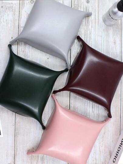 1pc Foldable Jewelry Organizer Tray, Convenient Storage For Small Jewelry, Keys, Watches And Other Accessories, Suitable For Home Entryway, Vanity Table, Jewelry Display, Cosmetics,Boho Vibes,For Holiday Beach, Bathroom Collection, Bedroom Collection, Large Capacity