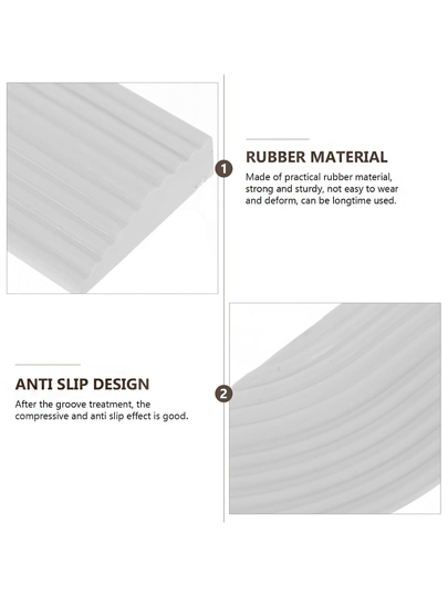 Rubber Wheelchair Ramp, Xiao Mi Mijia IRobot Eufy Ecovacs Roborock Stofzuiger Cleaner Robot Threshold Any Ramp,Indoor Ramp,Rubber Ramp,Cushioned Home Climbing Mat,Step Ramp Climbing,Door Sill Plate,Sweeper Ramp,Vacuum Door Sill. view 6