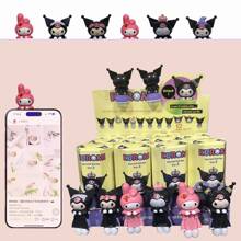 Sanrio 1pc  派对装饰随机 手机壳附带装饰 汽车 电脑 卧室 办公室 装饰模型 收藏摆件 感恩节 情人节礼物