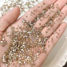 50Pcs/Pack Assorted Rhinestones, Heart & Diamond Shaped Flat Back Crystal Nail Art Decorations, Super Glitter, Suitable For Nail Salons & Personal Use Nail Supplies Nails Nail Charms Nail Gems