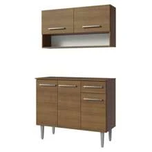 Cocina Integral Modular Madesa Emilly 105cm Color Marrón - Marrón - Ver 9