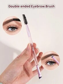 MAANGE 13Pcs Professional Eye Long Aluminum Tube Makeup Brushes,Eyeshadow Brush Contour Brush Highlight Brush Blending Brush Nose Contour Brush Concealer Brush Smudge Brush Eyebrow Brush Eyelash Brush,Makeup Brushes With Soft Fiber And Skin Friendly For Easy Carrying,Brushes For Travel,Gift For Women&Girls - 粉色 - 查看 9