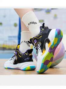 Zapatillas deportivas negras, blancas y rojas, zapatillas deportivas de vibrante diseño multicolor, zapatillas deportivas de moda para hombre, zapatillas deportivas de diseño futurista, zapatillas deportivas blancas y negras con detalles rojos, zapatillas deportivas de moda con estilo, zapatillas de baloncesto y deportivas, zapatillas de tenis de diseño único y con estilo, zapatillas de tenis ligeras para uso diario y deportivo, zapatillas deportivas duraderas y cómodas, zapatillas de tenis transpirables para exterior, zapatillas de tenis para hombre joven, zapatillas deportivas de moda urbana, casual zapatillas deportivas, zapatillas de estilo deportivo urbano. - Azul Marino - Ver 7