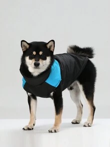 Warm Dog Jacket, Dog Winter Coat, Waterproof And Windproof Dog Snow Jacket With Leash Hole, Classic Colors In Small, Medium, Large Suitable For Small, Medium, Large Dogs, Blue, Red, Green