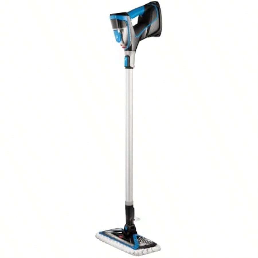 PowerFresh Slim Steam 3-In-1 Steam Cleaner Converts From Floor Cleaner To Handheld Steamer 2234E Grey Blue - as pic - View 1