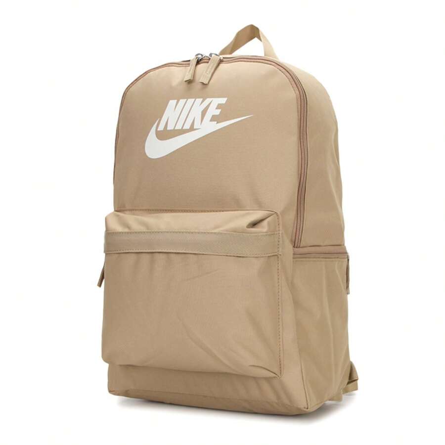 Nike HERITAGE BKPK Unisex Men's And Women's Bags Sports And Leisure Bags Daily Travel Backpacks Travel Bags Student Schoolbags DC4244-297 - Peak White - View 1