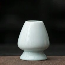 1 件陶瓷抹茶搅拌器支架，抹茶配件套装，包括抹茶搅拌器、传统勺子、抹茶碗、陶瓷搅拌器支架、手工抹茶仪式套件、陶瓷茶筅支架、抹茶工具收纳、抹茶套装 - 彩色 - 查看 25