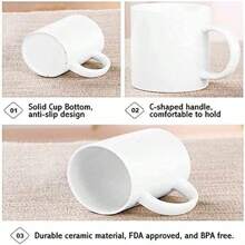 Valentines Day Gift For Him, Valentine's Day Coffee Mug, Valentines Day Mugs, Gift For Boyfriend, Gift For Husband, 11oz - White - View 6
