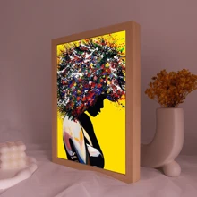 1pc Colorful Graffiti Canvas Wall Art Painting,Wallpaper Poster,Ideal Gift For Bedroom Living Room Corridor, Wall Art, Wall Decor, Room Decoration,Desktop Decoration,Water Proof Uitable For Bedroom, Living Room, Study Room, Hotel Bar, Corridor, Waterproof Mural