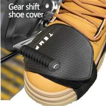1pc Motorcycle Gear Shift Protective Cover, Minimalist & Practical Multifunctional - Multicolor - View 1