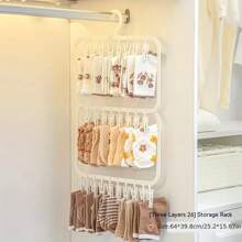 Drying Racks & Nets & Clothesline - สีชมพูคู่ - ดู 3