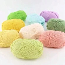 5 stuks ultrazachte handgehaakte stof, voor haken, breien en meerkleurige garens, doe-het-zelf-knutselgarens, 4-draads garen voor doe-het-zelf-sjaal, muts, trui, haakpakketten voor beginners, comfortabel en gezond leven