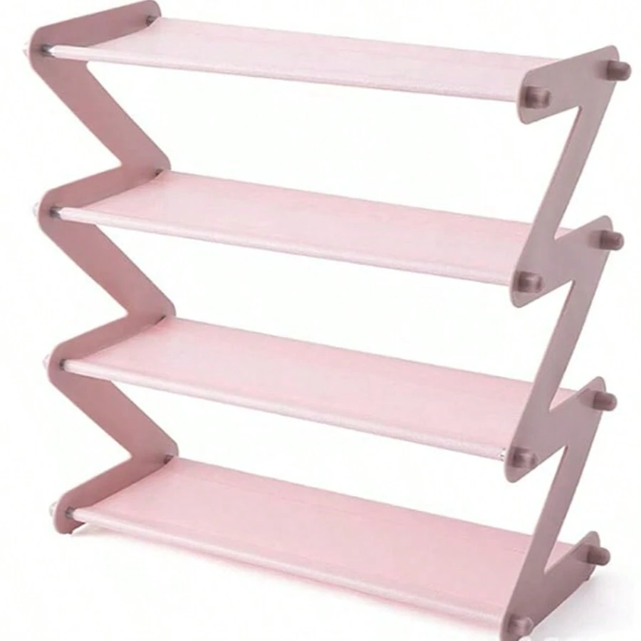 Zapateras Rack de zapatos for entrada, organizador de zapatos for trabajos pesados, estante de zapatos de pie for el armario, pasillo, dormitorio, montaje rápido Organizador de Zapatos    4 pisos - aleatorio - Ver 1