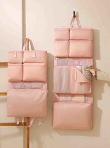 1Pc Travel Storage Hanging Bag Clothing Underwear Socks Classification Storage Box Business Trip Large Capacity Portable Suitcase Storage Bag For Travel,Outdoor,Vacation Holiday Bag For School School Accessories School Stuff - Multicolor - View 12